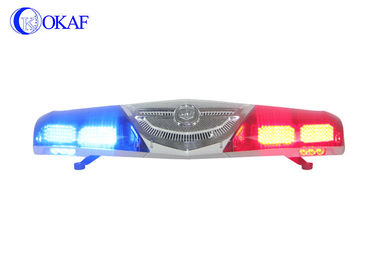 कार रूफ पुलिस एलईडी लाइट बार, 12V इमरजेंसी वाहन एलईडी स्ट्रोब रोशनी बार