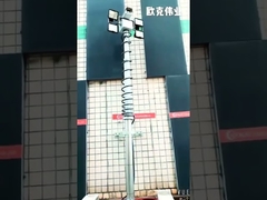 6m Pneumatic light mast with camera